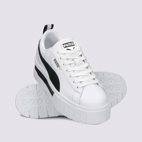 Дамски маратонки PUMA MAYZE LEATHER  38198301 цвят бял