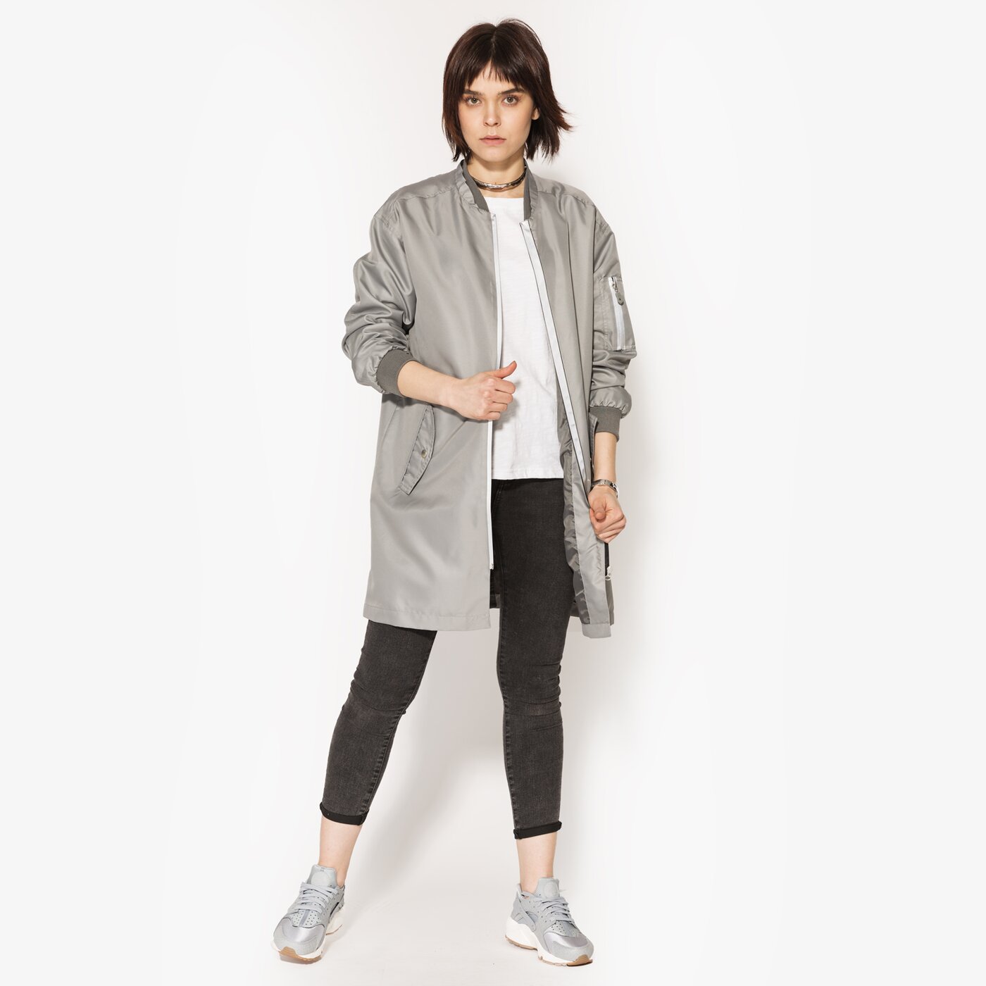 Дамско преходно яке CONFRONT ЯКЕ GOZO cf17kud15001 цвят сив