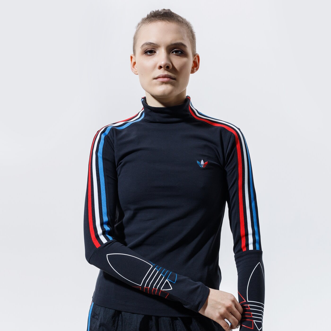 Дамска тениска ADIDAS ТЕНИСКА LONGSLEEVE gn2859 цвят черен