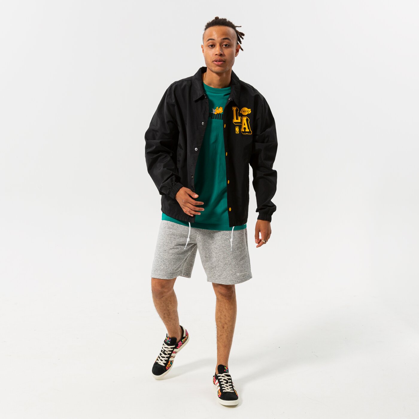 Мъжка тениска PUMA ТЕНИСКА PUMA X GARFIELD GRAPHIC TEE 534433 86 цвят зелен