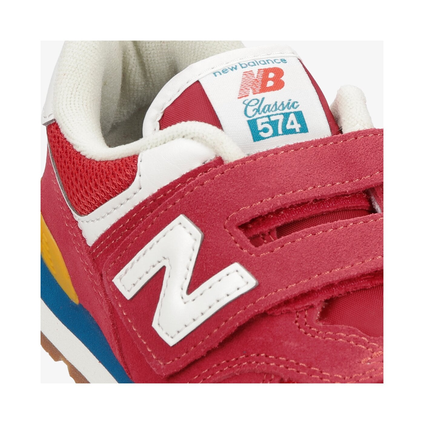 Детски маратонки NEW BALANCE 574  pv574ha2 цвят червен