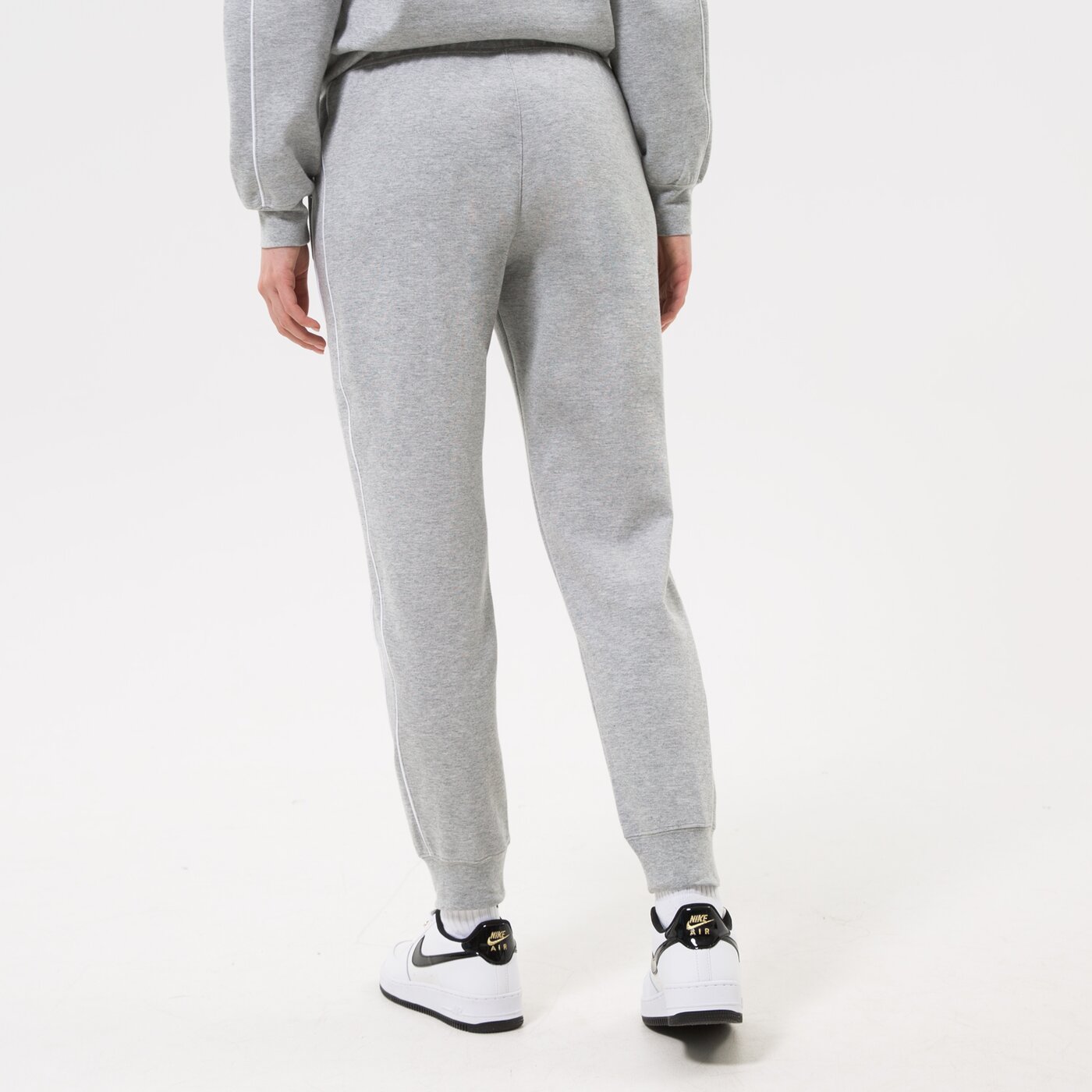 Дамски панталони NIKE ПАНТАЛОНИ W NSW MLNM ESSNTL FLC MR cz8340-063 цвят сив