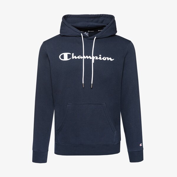 Мъжки суичър CHAMPION СУИТЧЪР С КАЧУЛКА HOODED SWEATSHIRT 217142bs501 цвят тъмносин