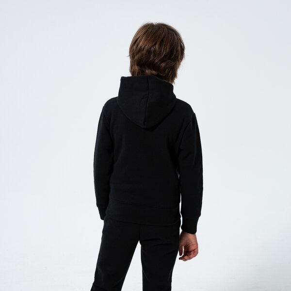 Детски суичър JORDAN СУИТЧЪР СЪС ЗАКОПЧАВАНЕ   С КАЧУЛКА ESSENTIALS BOY 95a714023 цвят черен
