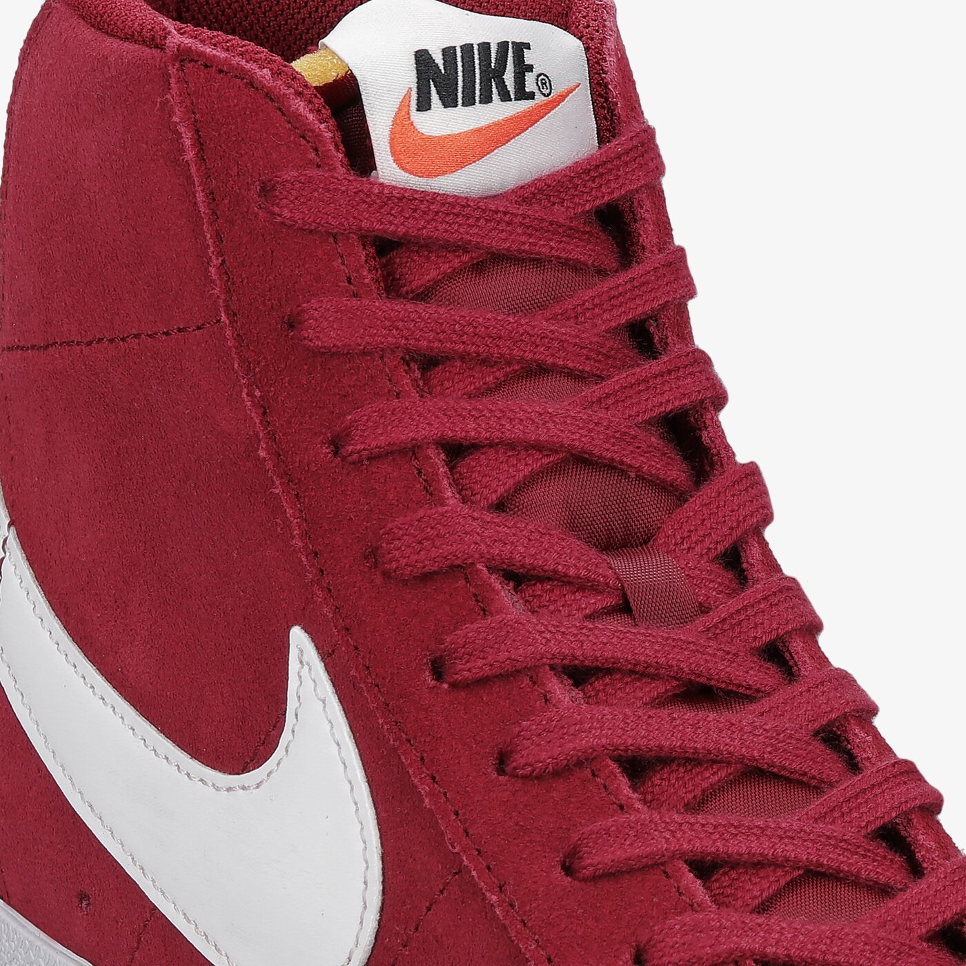 Мъжки маратонки NIKE BLAZER MID '77 SUEDE ci1172-601 цвят червен