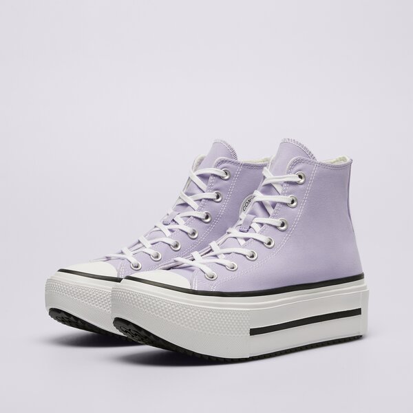 Дамски маратонки CONVERSE CHUCK TAYLOR ALL STAR LIFT DOUBLE STACK a15206c цвят виолетов