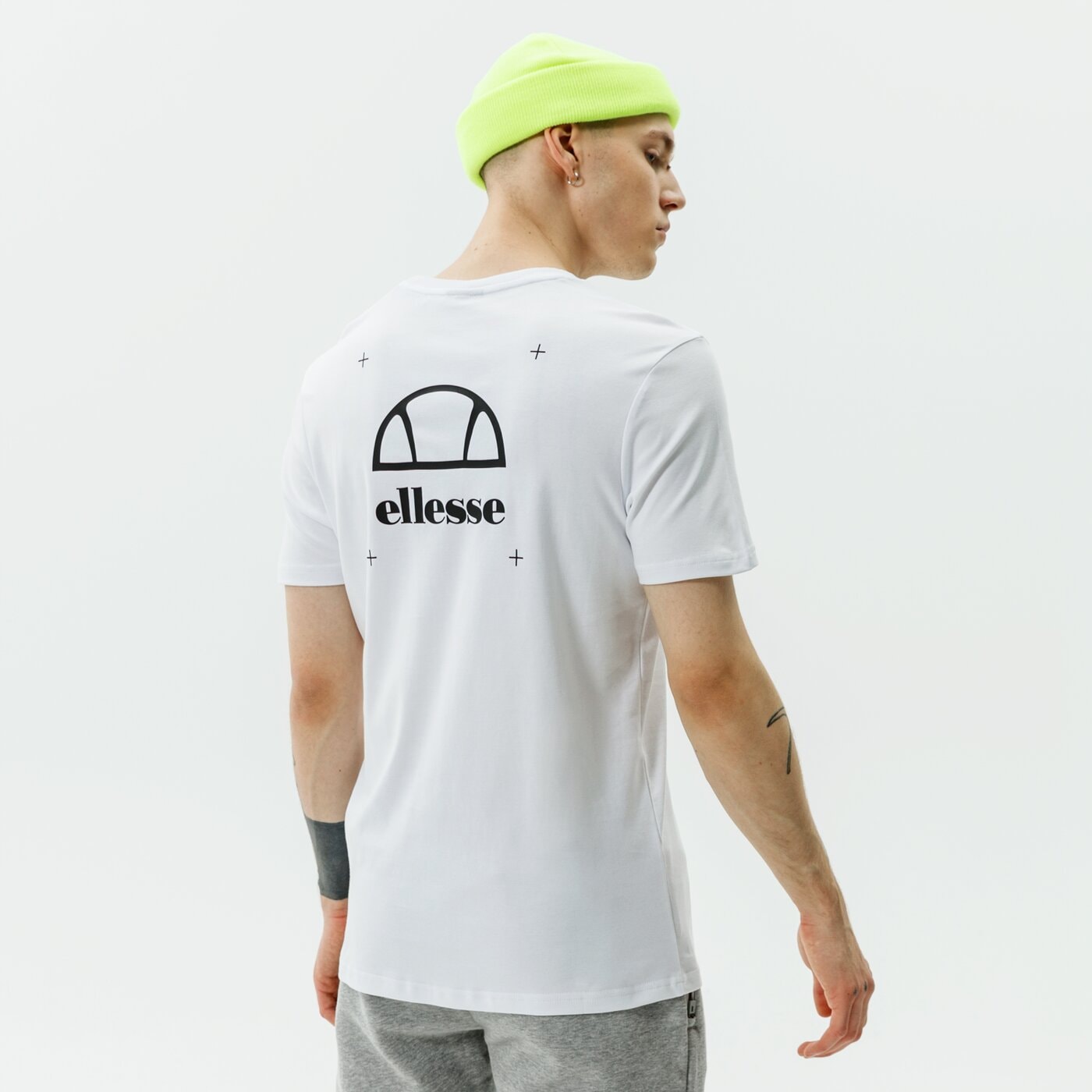 Мъжка тениска ELLESSE ТЕНИСКА PIEDMONT TEE WHT shi11160908 цвят бял