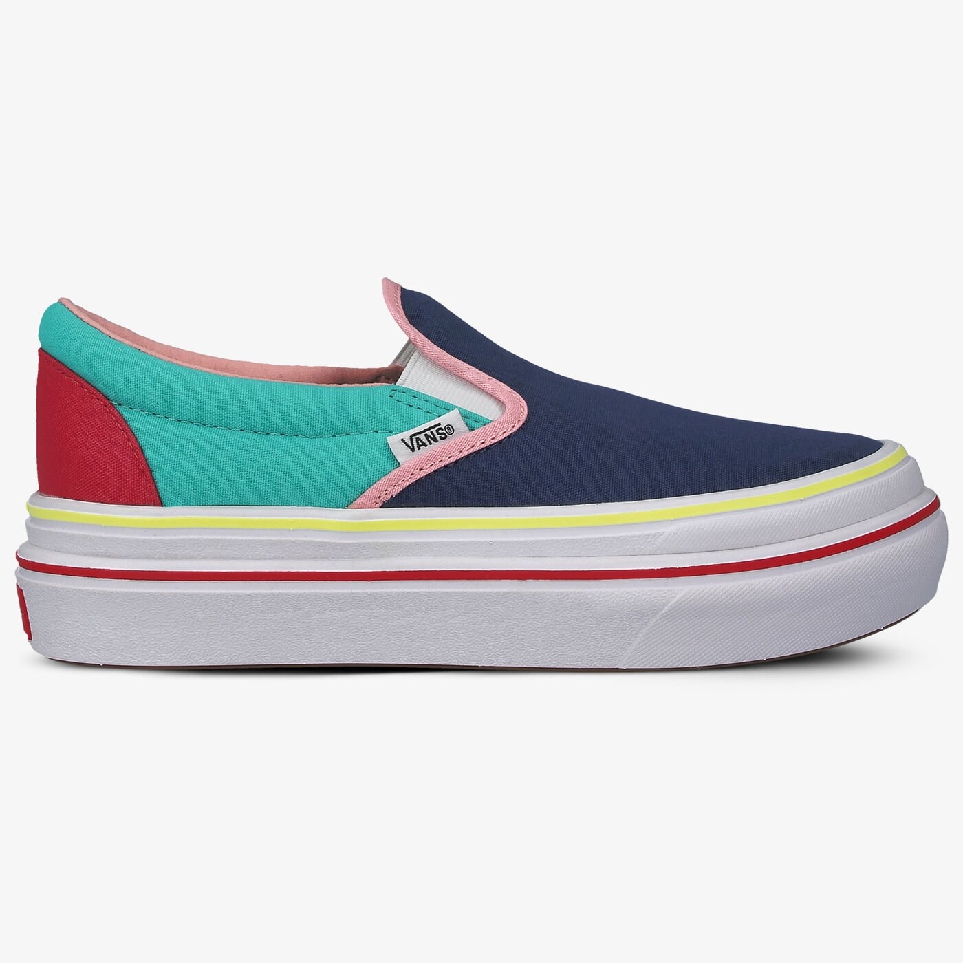 Дамски маратонки VANS UA SUPER COMFYCUSH SLIP-ON vn0a4u1fxt61 цвят многоцветен