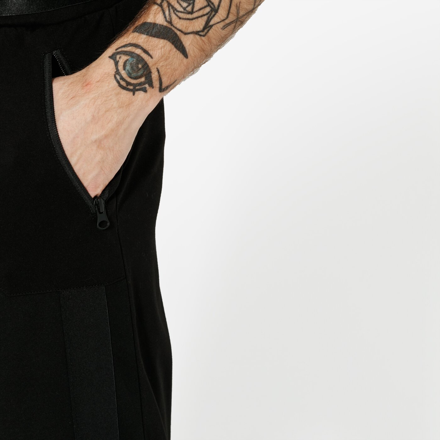 Мъжки панталони CONFRONT ПАНТАЛОНИ BUGLE cf19spm31001 цвят черен