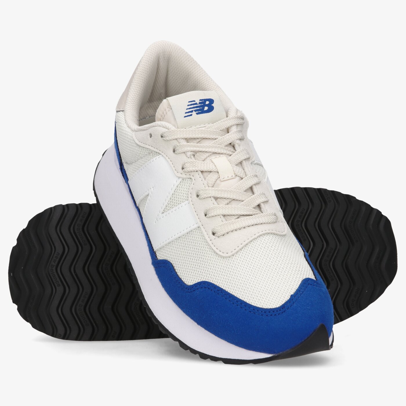 Мъжки маратонки NEW BALANCE 237 ms237pl1 цвят бял