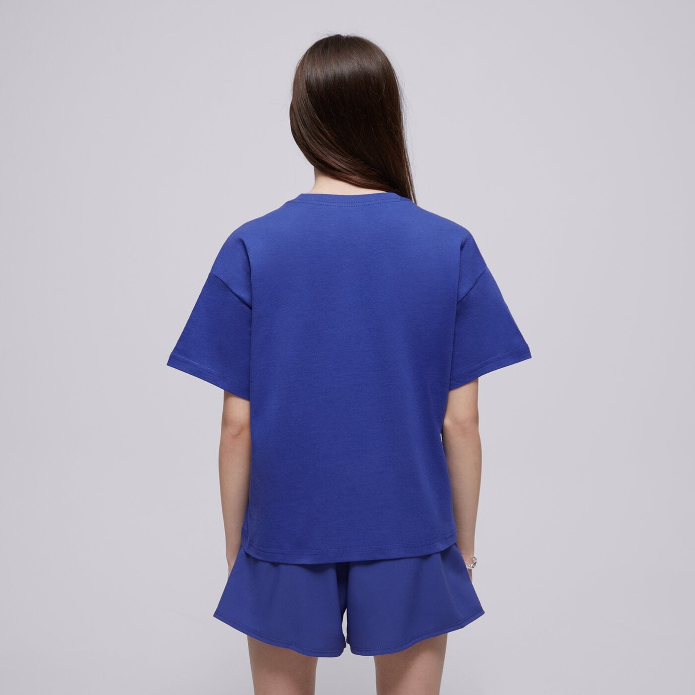 Детска тениска NIKE ТЕНИСКА G NSW TEE BOXY ESSNTL LBR GIRL fz5559-539 цвят син