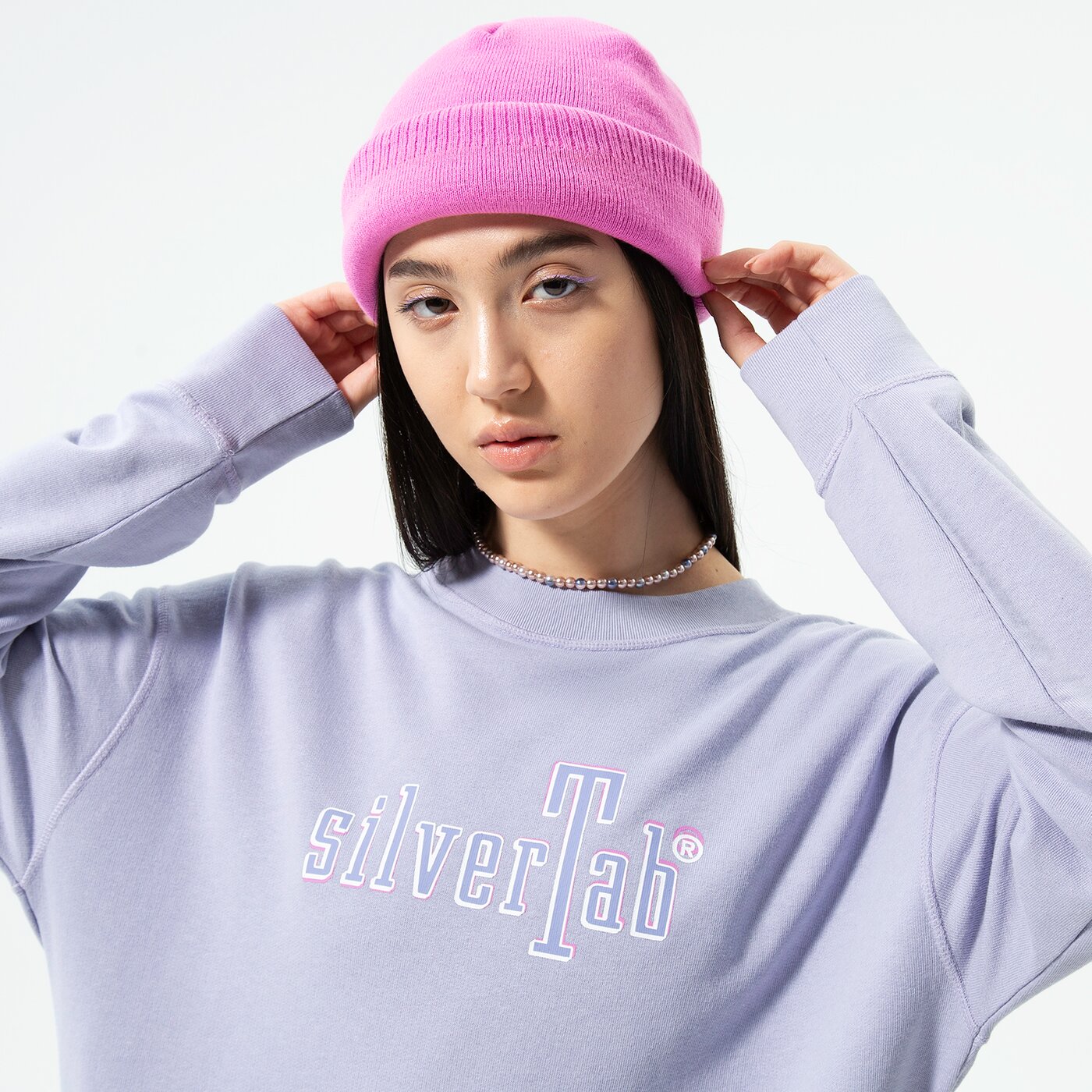 Дамски суичър LEVI'S СУИТЧЪР GRAPHIC STANDARD CREW 18686-0105 цвят син