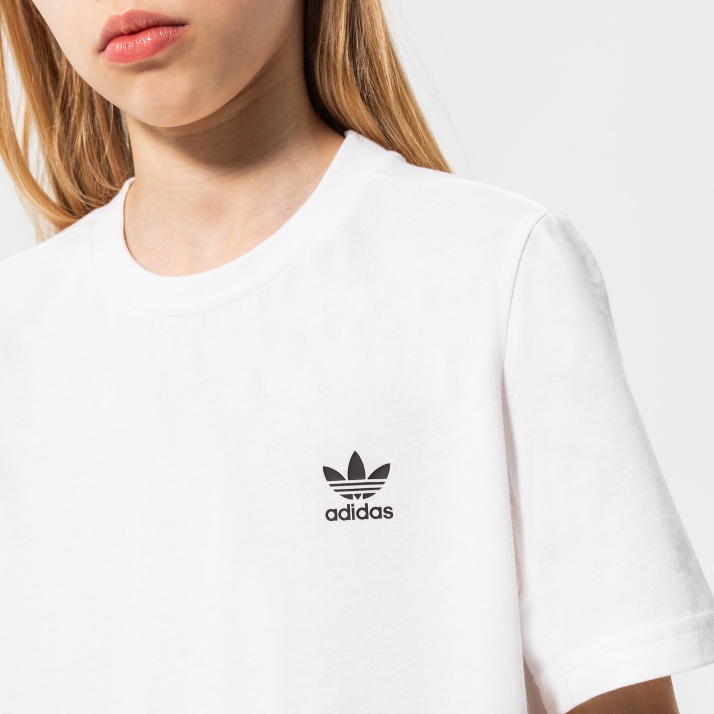 Детска тениска ADIDAS ТЕНИСКА GIRL h32410 цвят бял