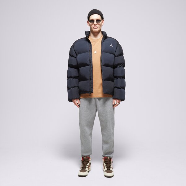 Мъжко зимно яке JORDAN ЯКЕ ЗИМНО M J ESS POLY PUFFER fb7331-010 цвят черен