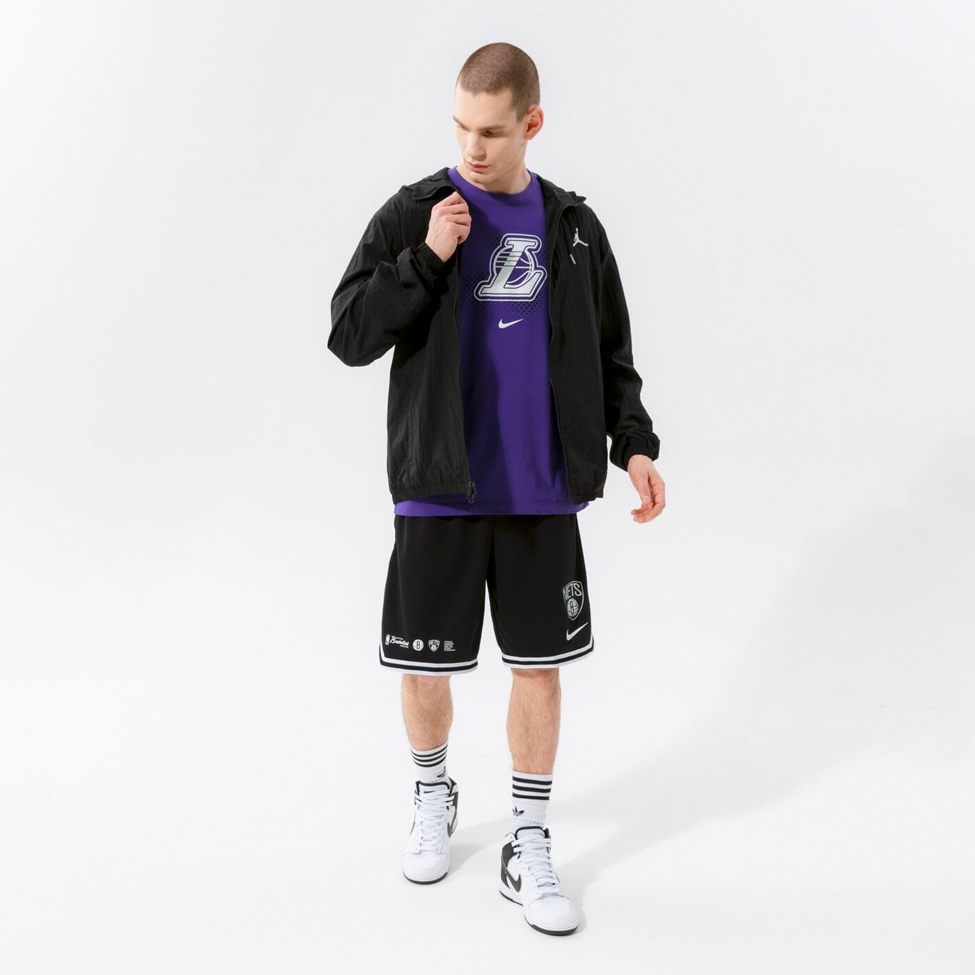 Мъжко преходно яке JORDAN ЯКЕ M J SPRT DNA JKT dj0252-010 цвят черен