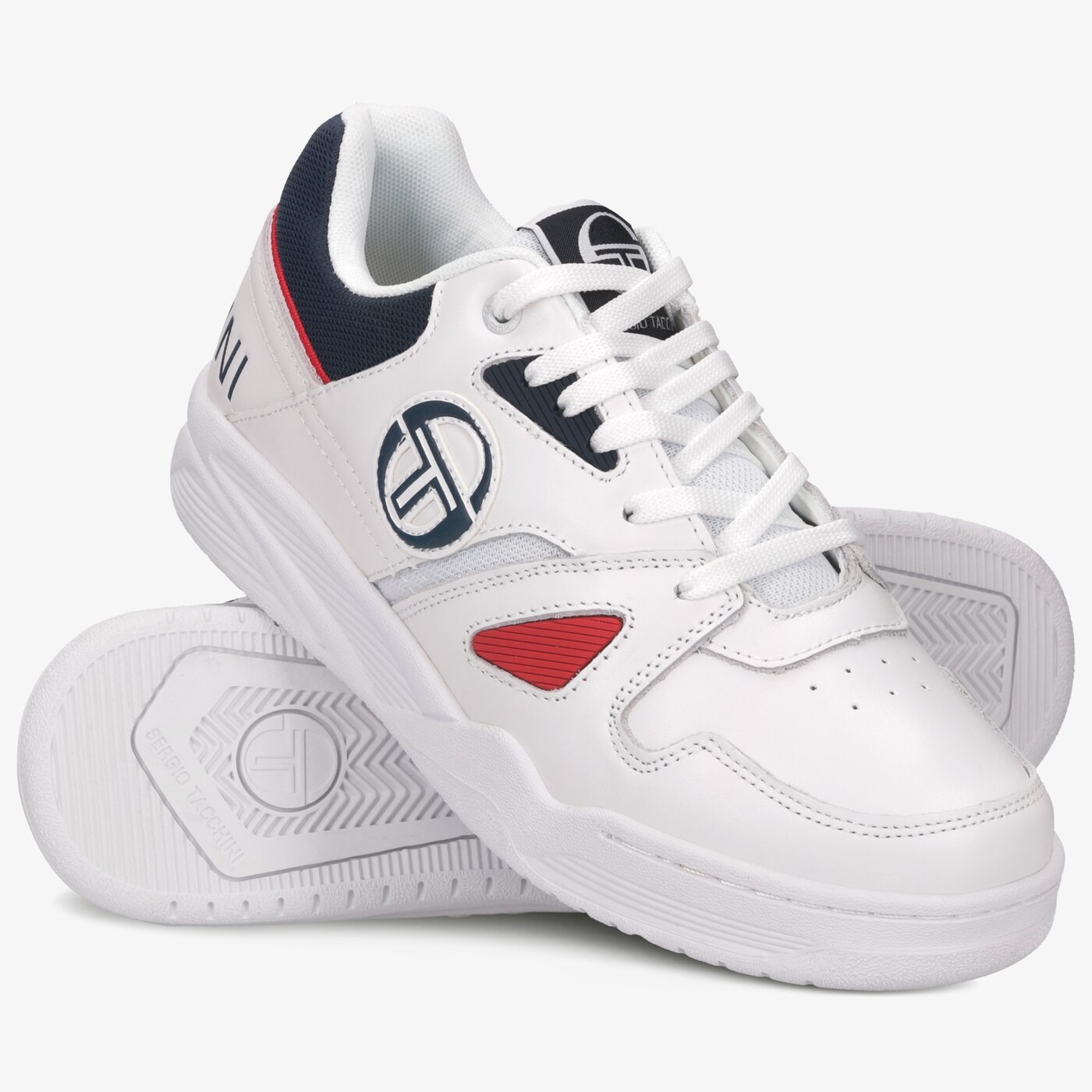 Мъжки маратонки SERGIO TACCHINI TOP CLS LTH stm91201502 цвят бял