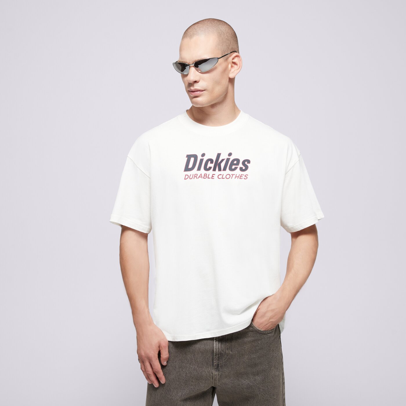 Мъжка тениска DICKIES ТЕНИСКА WILLISTON TEE SS dk0a87ylc481 цвят бежов