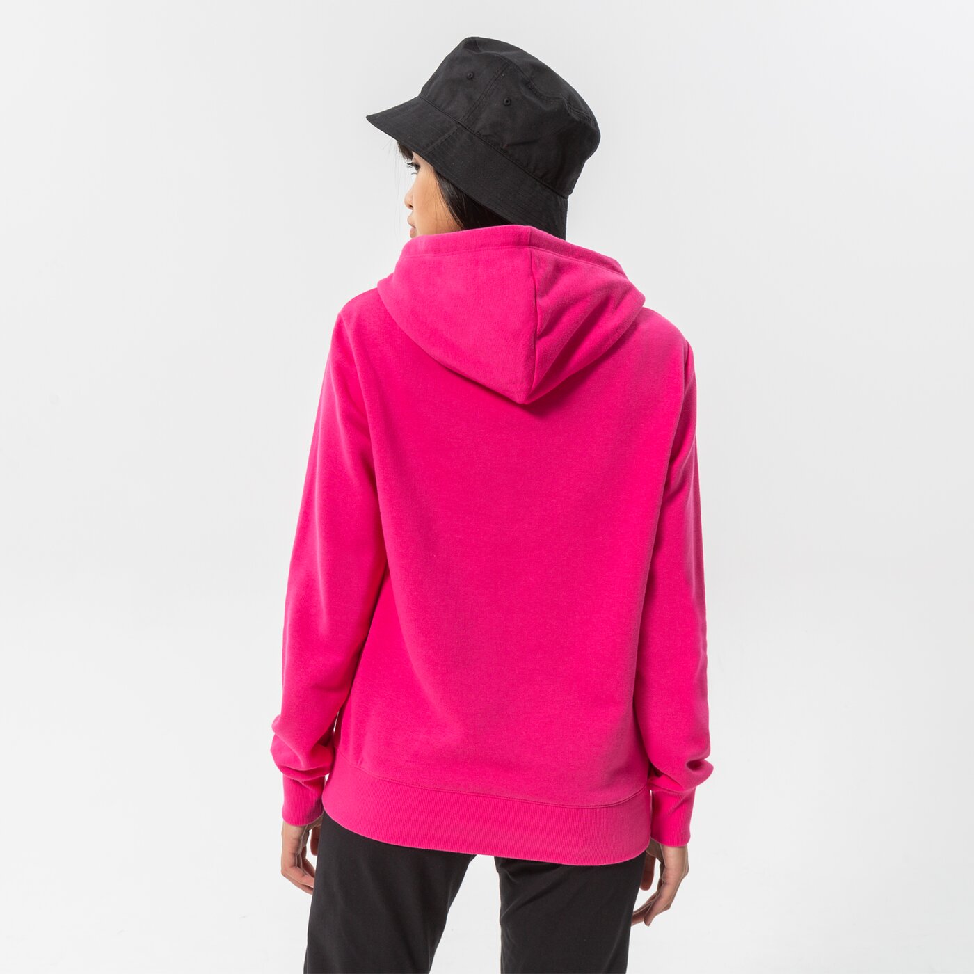 Дамски суичър CHAMPION СУИТЧЪР С КАЧУЛКА HOODED SWEATSHIRT 114859ps025 цвят розов