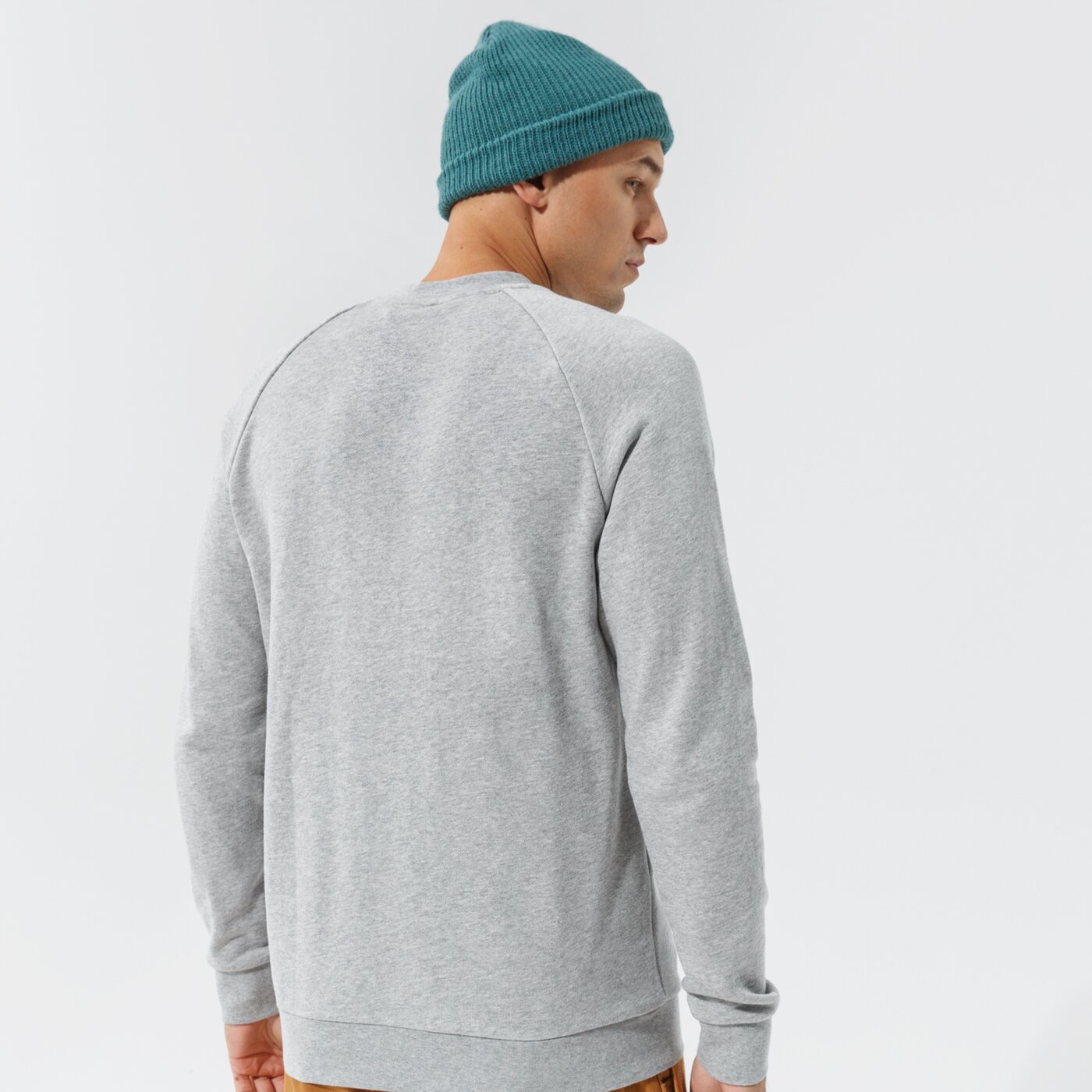 Мъжки суичър ADIDAS СУИТЧЪР TREFOIL CREW h06650 цвят сив