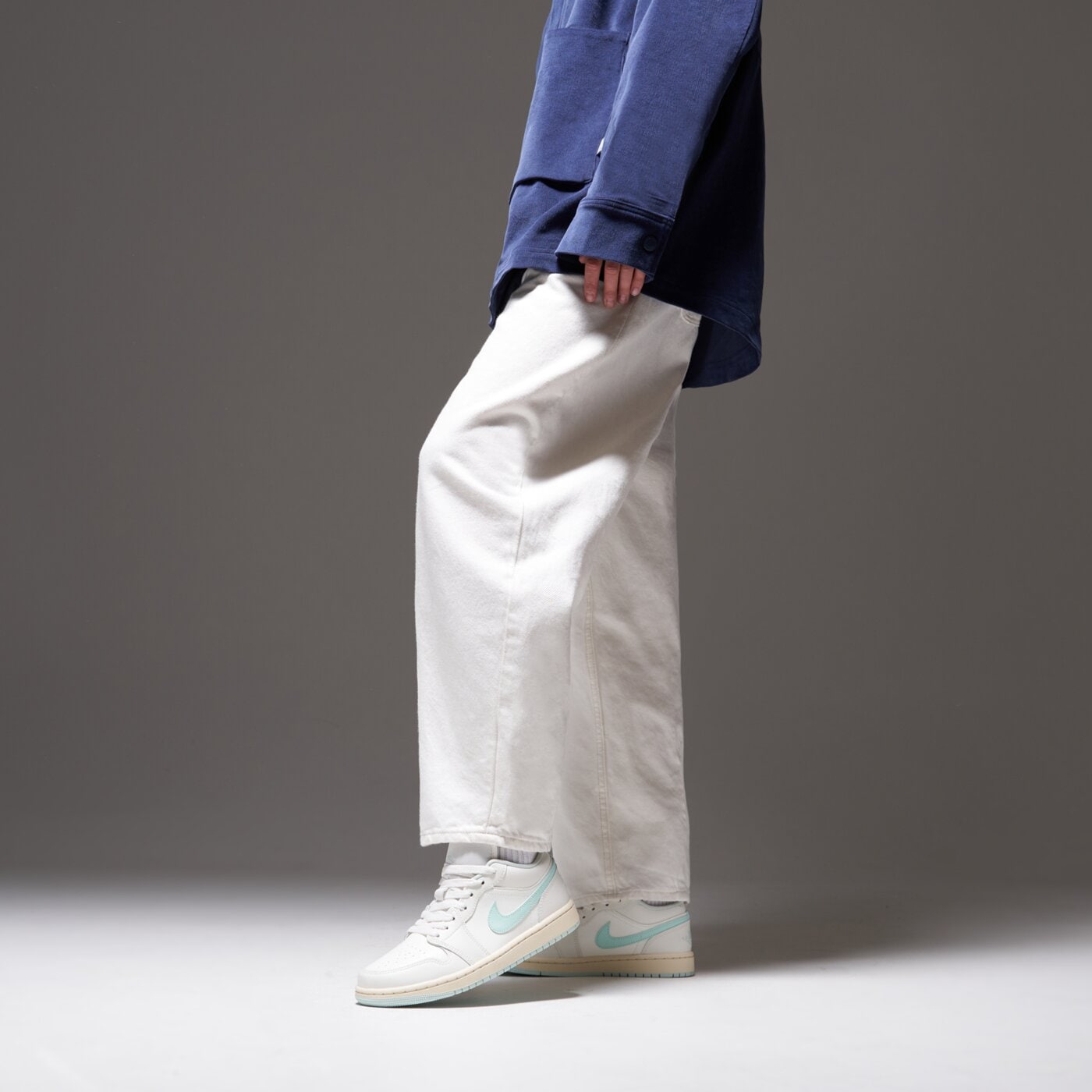 Дамски маратонки WMNS AIR JORDAN 1 LOW dc0774-134 цвят мента