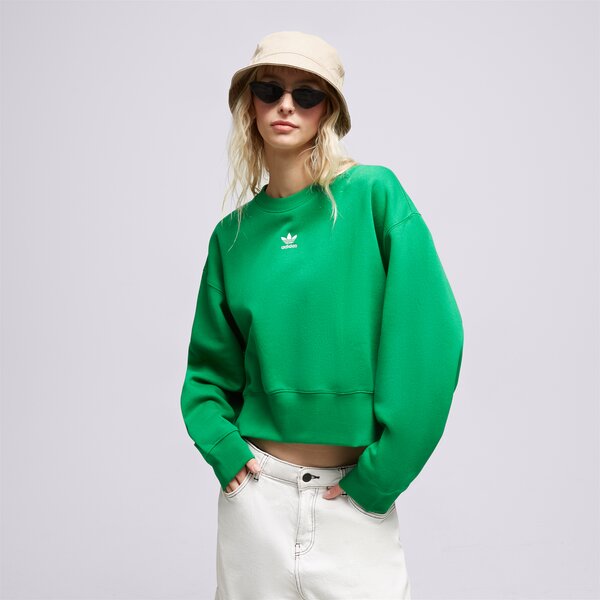 Дамски суичър ADIDAS СУИТЧЪР SWEATSHIRT ij9772 цвят зелен