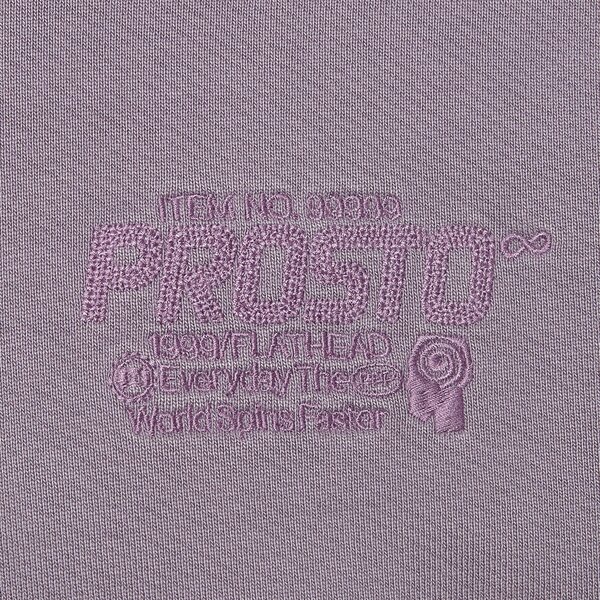 Мъжки суичър PROSTO СУИТЧЪР С КАЧУЛКА HOODIE FLATHEAD WASHED LAVENDER kl252mswe2041 цвят виолетов