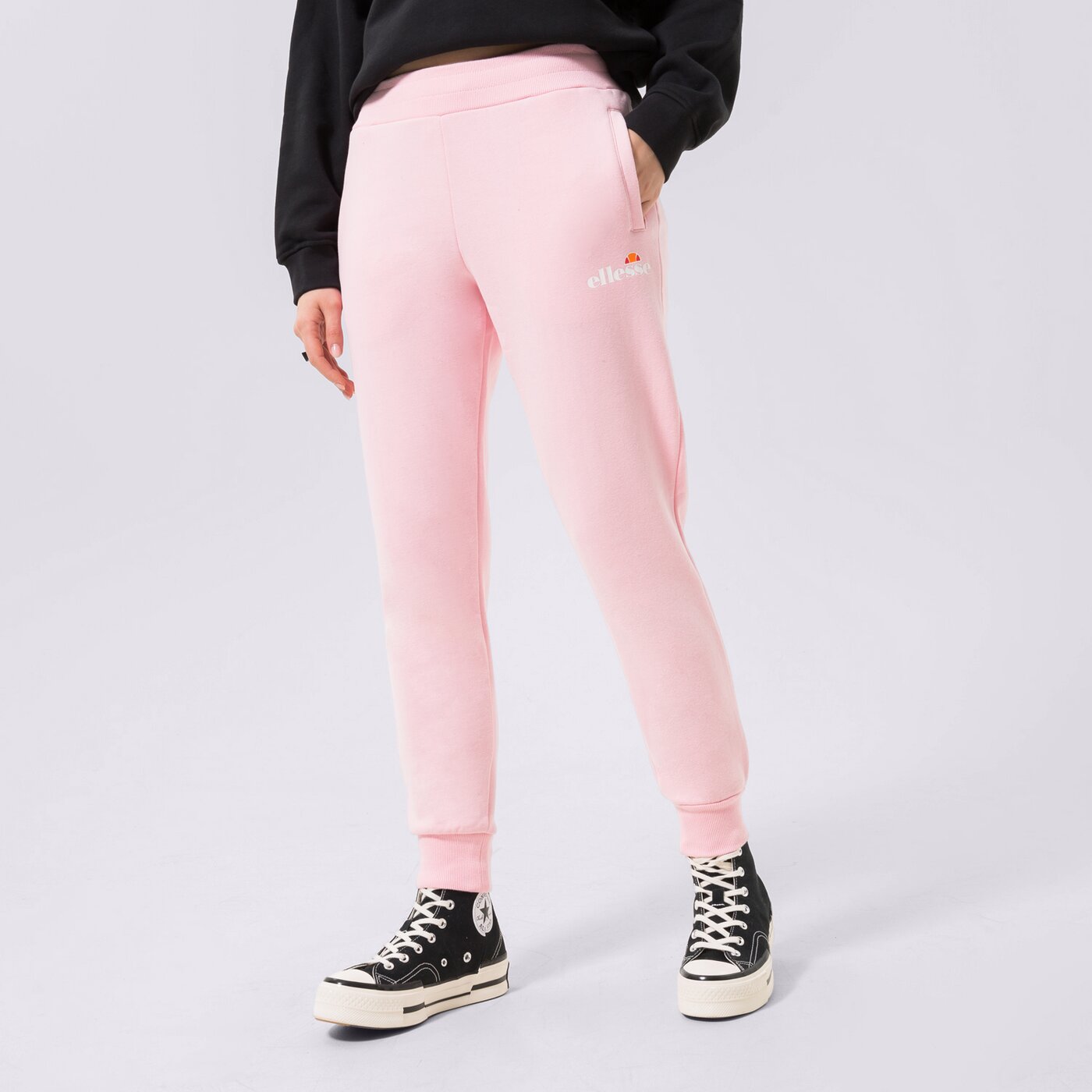 Дамски панталони ELLESSE ПАНТАЛОНИ HALLOULI JOG PANTS LPINK sgk13652808 цвят розов