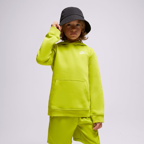 Детски суичър NIKE СУИТЧЪР С КАЧУЛКА NIKE SPORTSWEAR CLUB bv3757-308 цвят зелен