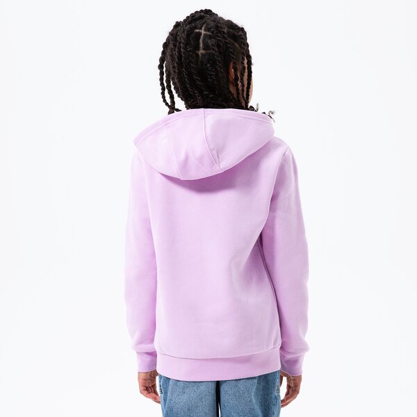 Детски суичър ADIDAS СУИТЧЪР С КАЧУЛКА HOODIE GIRL hk2838 цвят розов