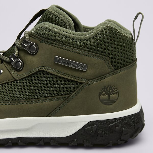 Детски зимни обувки TIMBERLAND GS MOTION 6 LTHR SUPER OX tb0a67rma581 цвят зелен