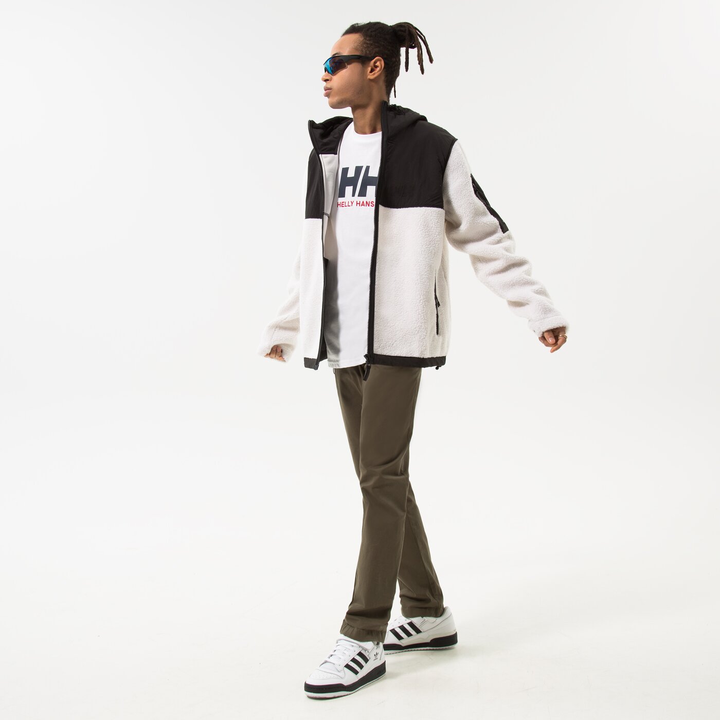 Мъжка тениска HELLY HANSEN ТЕНИСКА HH LOGO ТЕНИСКА 33979001 цвят бял