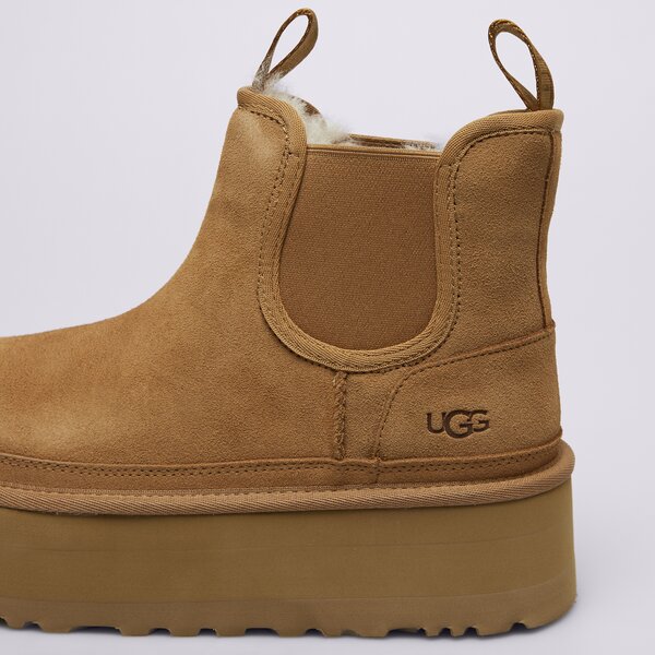 Дамски кежуал UGG NEUMEL PLATFORM CHELSEA 1134526-che цвят кафяв