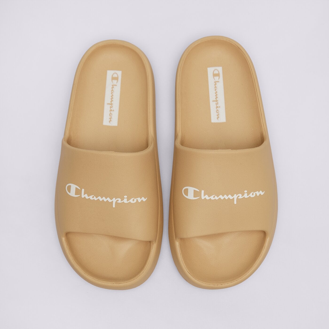Дамски чехли и сандали CHAMPION SOFT SLIPPER s11689ms041 цвят бежов