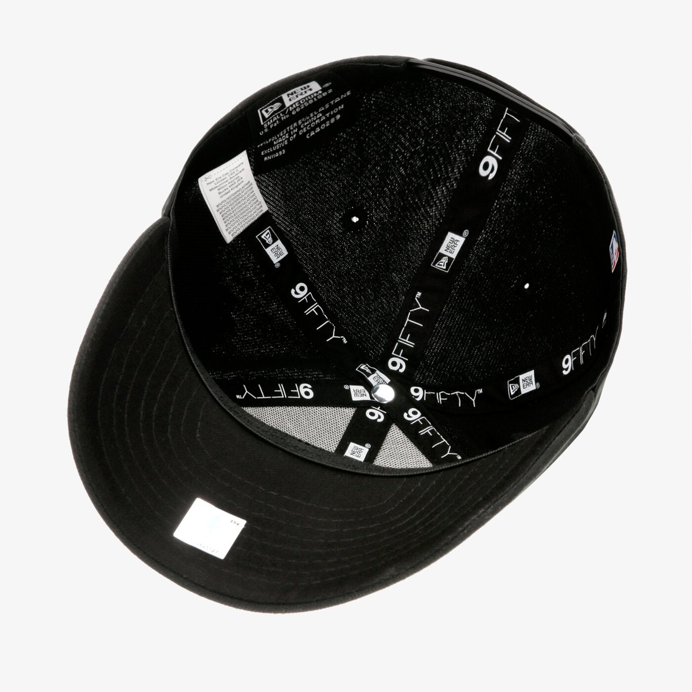 Мъжка шапка с козирка NEW ERA ШАПКА STRETCH 9FIFTY BULLS CHICAGO BULLS 11871284 цвят черен