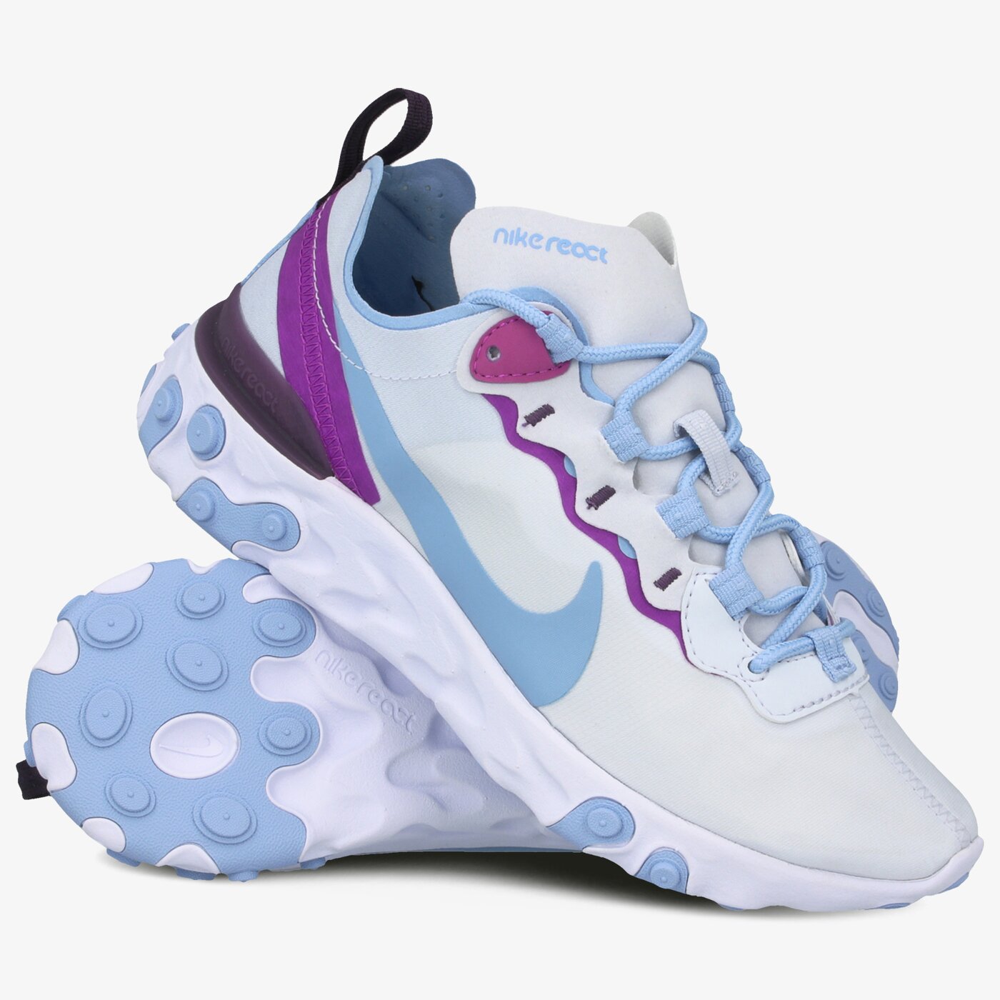 Дамски маратонки NIKE W REACT ELEMENT 55 bq2728-008 цвят сив