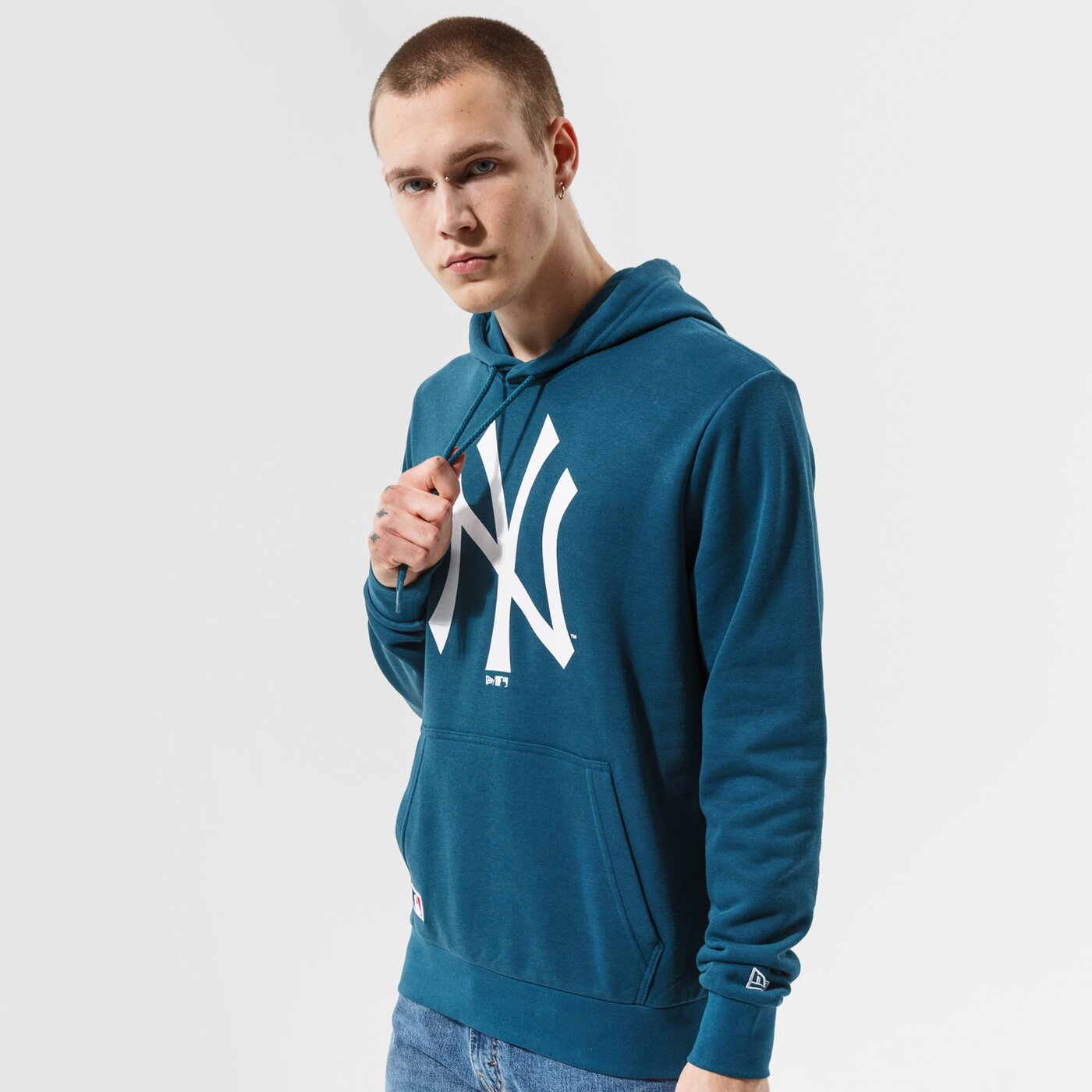 Мъжки суичър NEW ERA СУИТЧЪР С КАЧУЛКА MLB SEASNL TEAM LOGO HOODY NEYYAN 12827234 цвят син