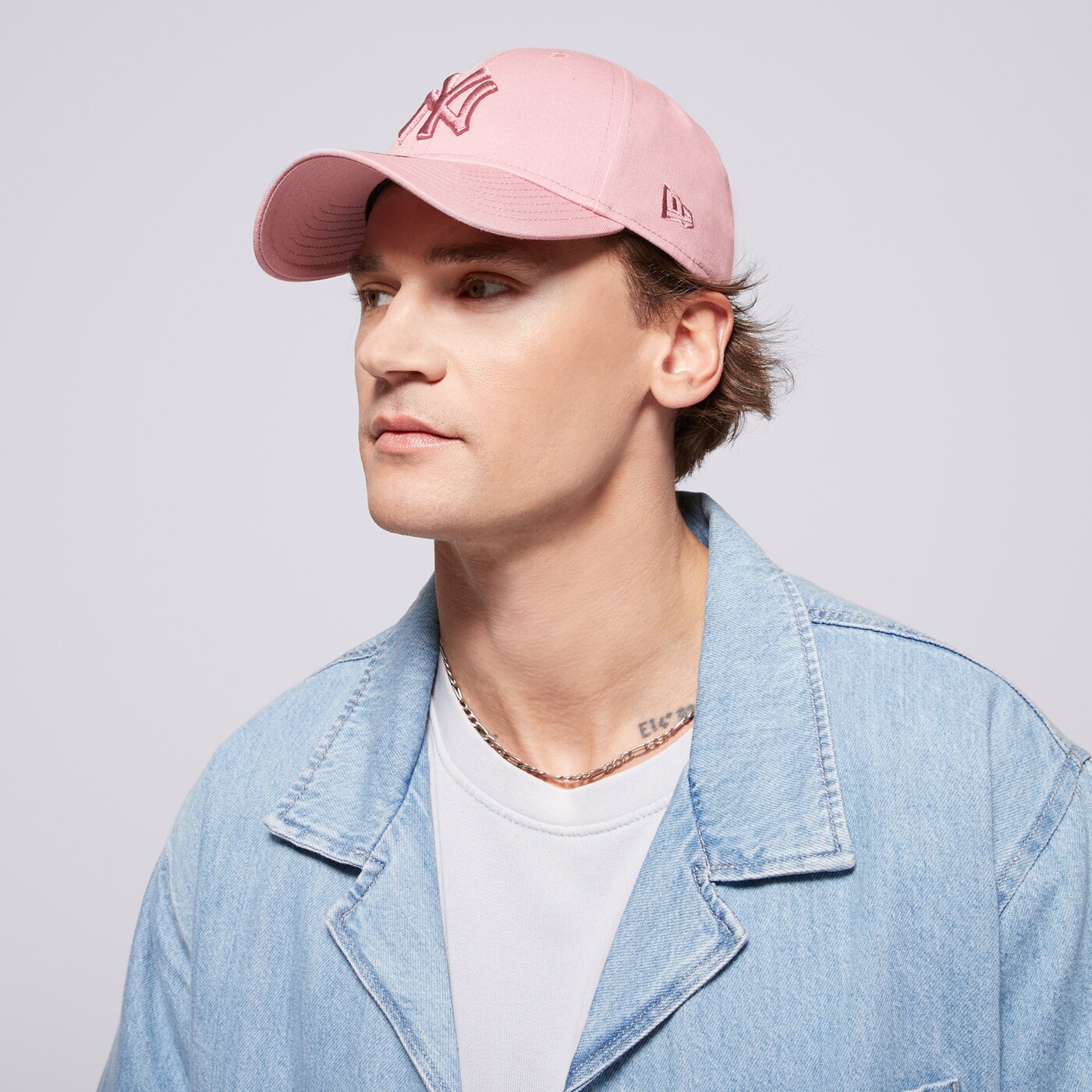 Мъжка шапка с козирка NEW ERA ШАПКА LE 940 NYY NEW YORK YANKEES 60595153 цвят розов