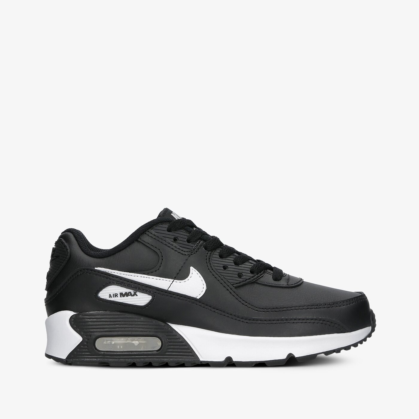 Детски маратонки NIKE AIR MAX 90 LEATHER  cd6864-010 цвят черен