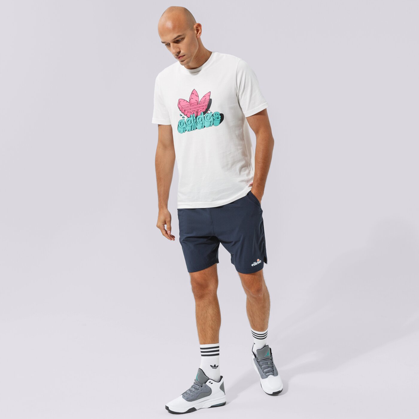 Мъжки къси панталони ELLESSE ШОРТИ VIVALDI SHORT NAVY sxg09889429 цвят тъмносин