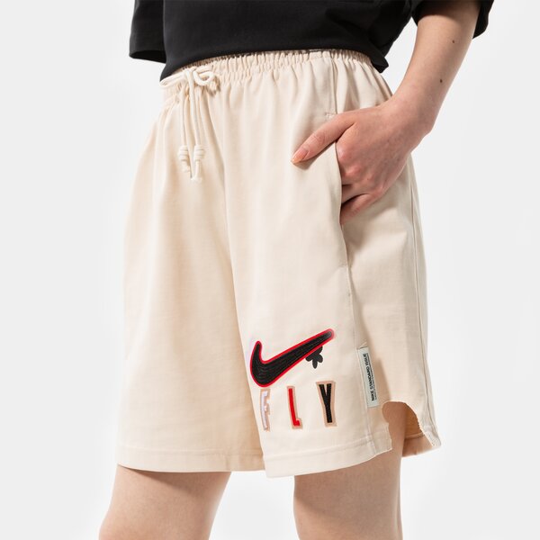 Дамски къси панталони NIKE ШОРТИ W NK SI FLEECE SHORT NBA dh7572-219 цвят бежов