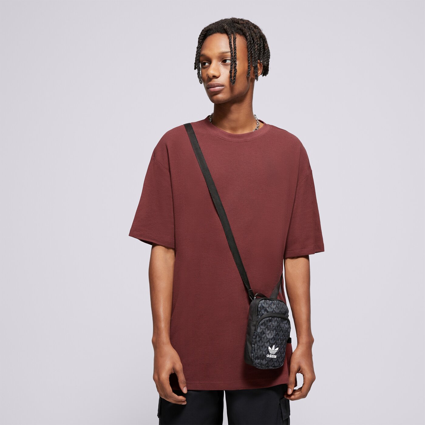 Дамска чанта за кръст ADIDAS ЧАНТА MONO FEST BAG ix6831 цвят черен