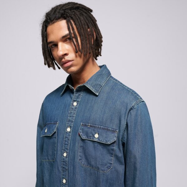 LEVI'S РИЗА JACKSON WORKER DARK INDIGO - WORN IN 19573-0269 цвят син