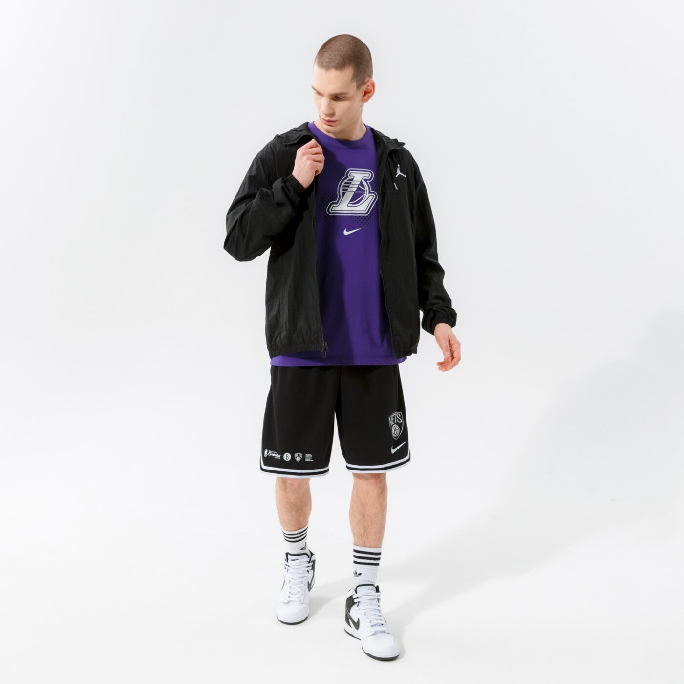 Мъжки къси панталони NIKE ШОРТИ BKN M NK DF DNA SHORT TEAM NBA dh9165-010 цвят черен