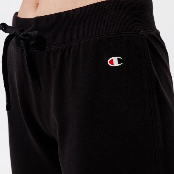 Дамски панталони CHAMPION ПАНТАЛОНИ RIB CUFF PANTS 111414kk001 цвят черен