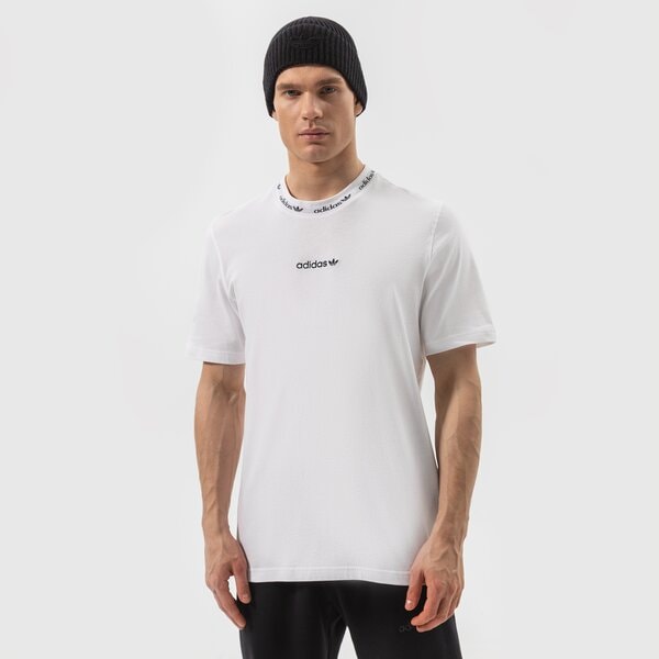 Мъжка тениска ADIDAS ТЕНИСКА TREFOIL LINEAR RIB TEE hm2659 цвят бял