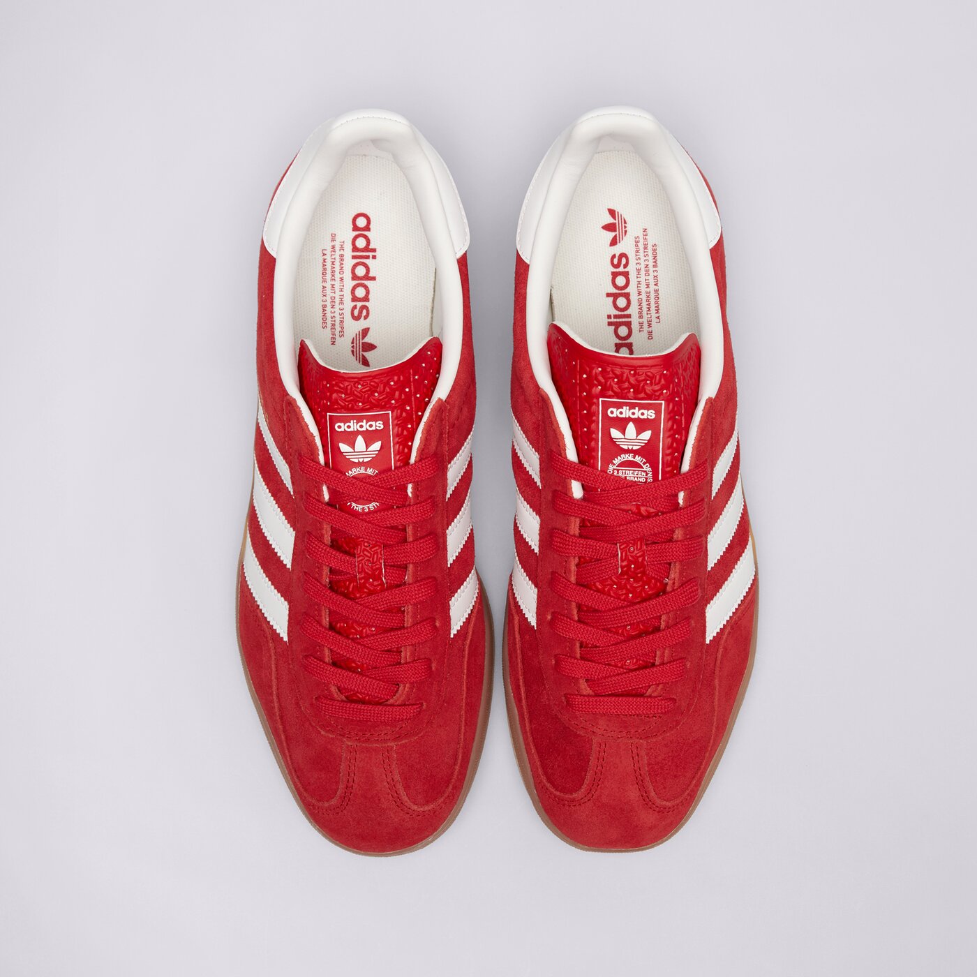 Мъжки маратонки ADIDAS GAZELLE INDOOR ji2063 цвят червен
