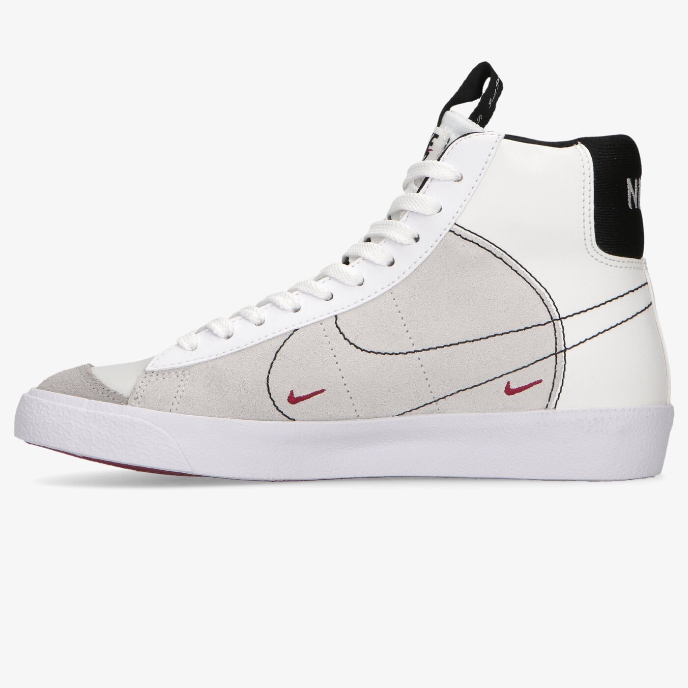 Детски маратонки NIKE BLAZER MID '77 JUNIOR  dh8640-101 цвят бял