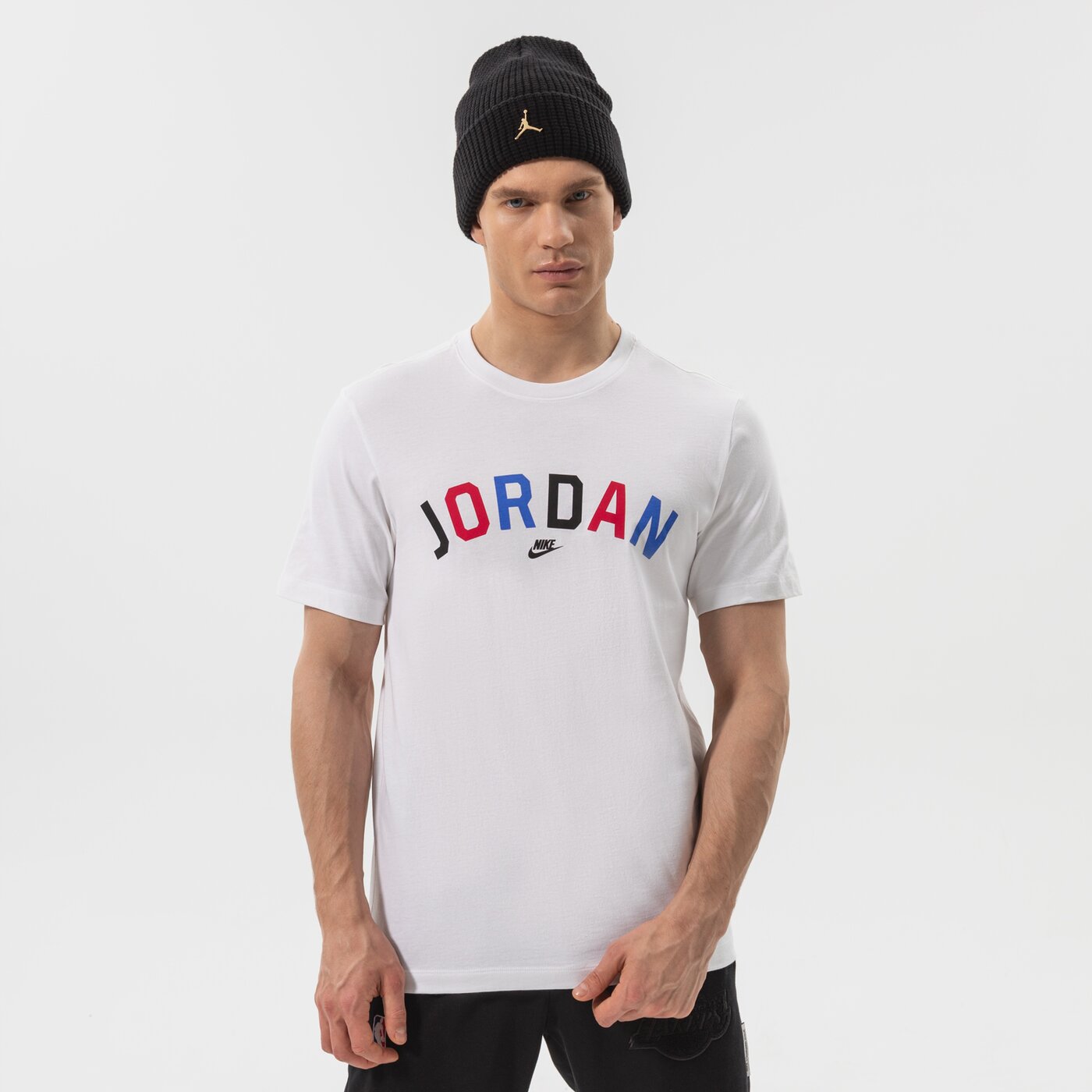 Мъжка тениска JORDAN ТЕНИСКА M J SPRT DNA WDMK SS CREW dh8978-100 цвят бял
