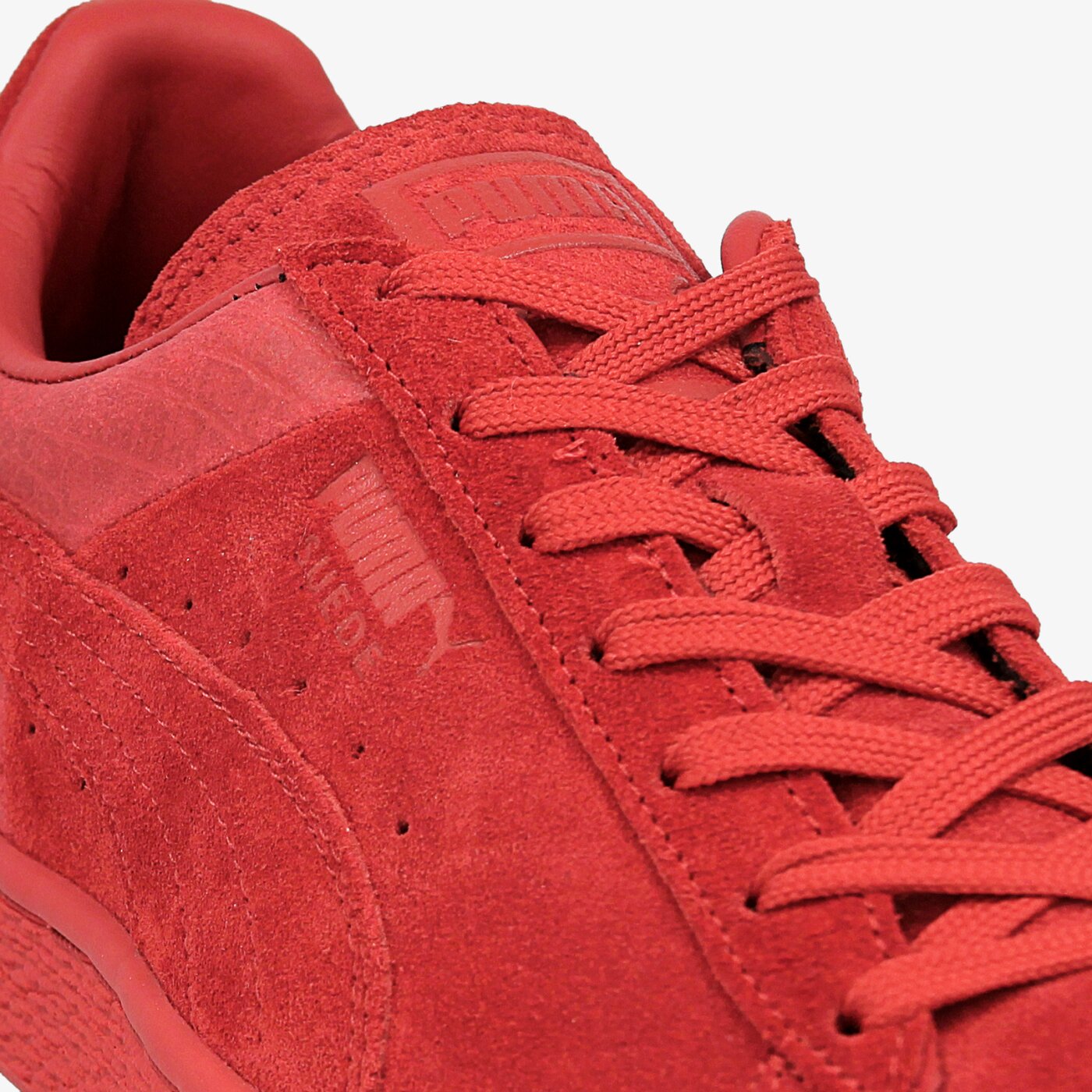 Мъжки маратонки PUMA SUEDE CLASSIC CASUAL EMBOSS 36137203 цвят червен