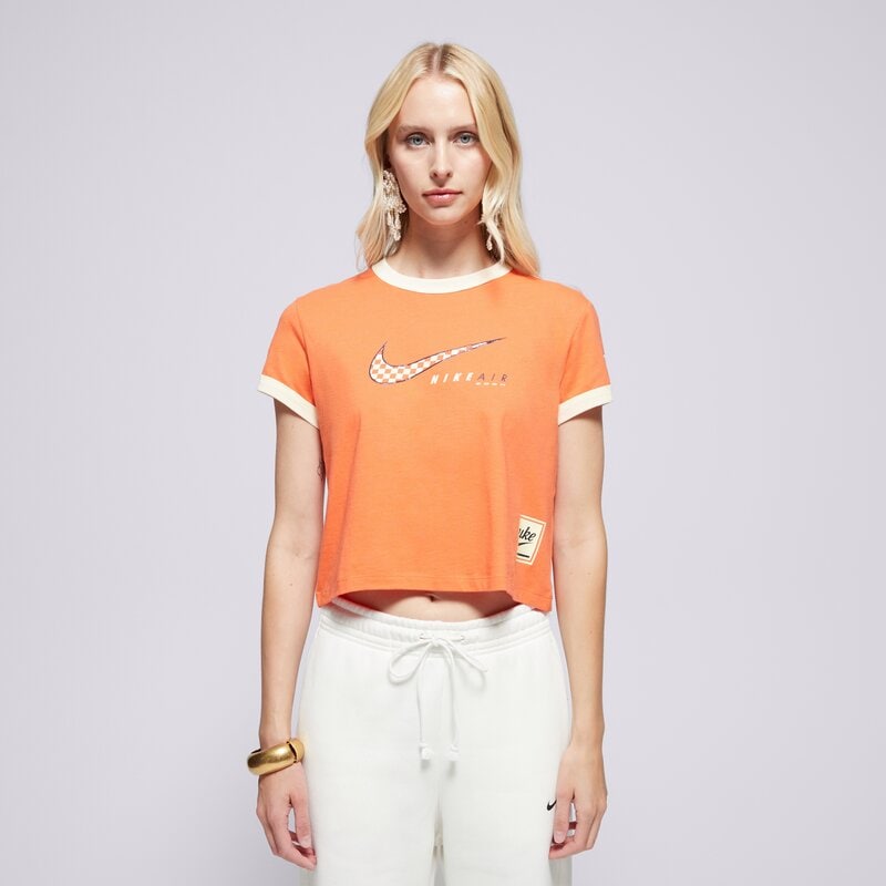 NIKE ТЕНИСКА W NSW CLUB SS TEE MOTO RGR